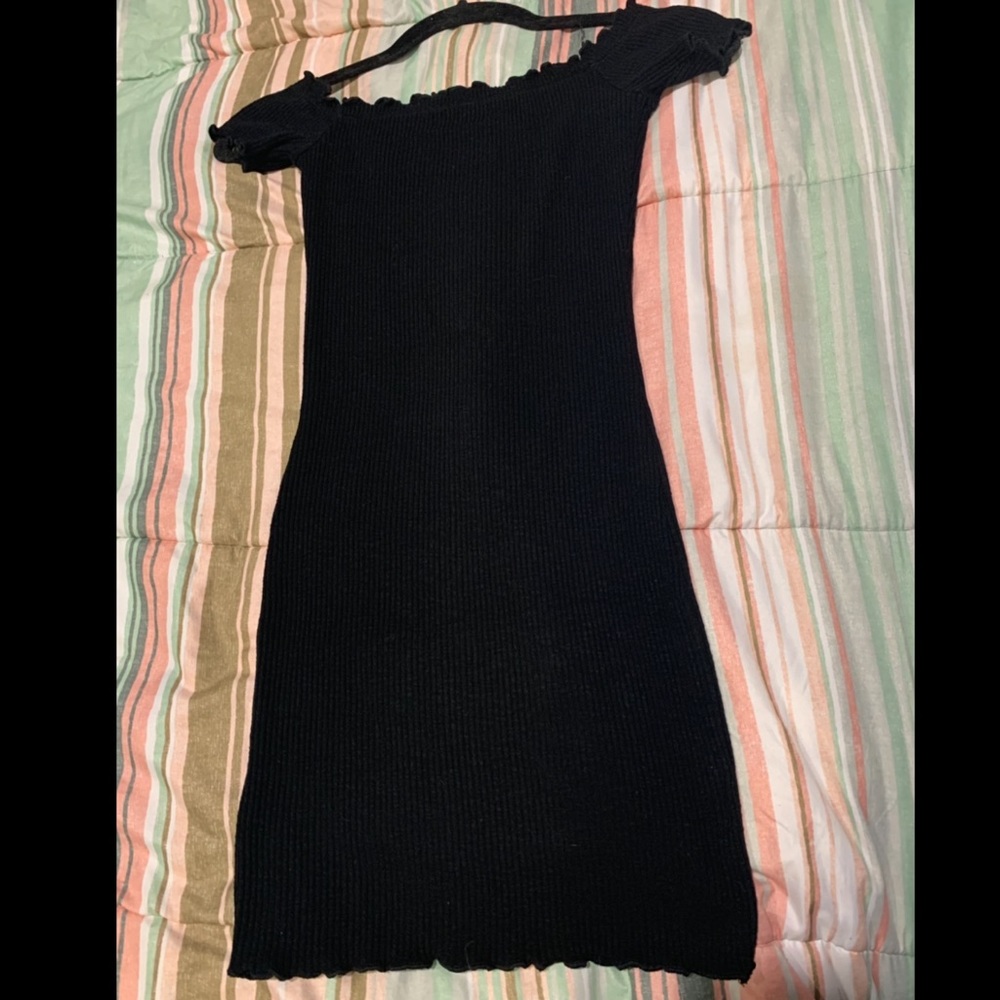 Shoulder Short Sleeve Dress⚡️